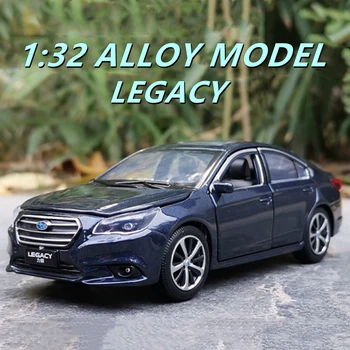 1:32 Subaru Legacy Lieti Automobilio Modelį Diecast Modeliavimas Metalo Žaislinės Transporto priemonės Automobilio Modelio Garso ir Šviesos Surinkimo Vaikų Žaislas Dovana Nuotrauka