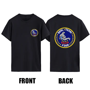 US Navy Seal Komanda, IV T-shirts Karinio Stiliaus Modelis Hipster Anime Shirt Spausdinti vyriški Drabužiai, O-kaklo Laisvalaikio Camiseta Hombre Nuotrauka